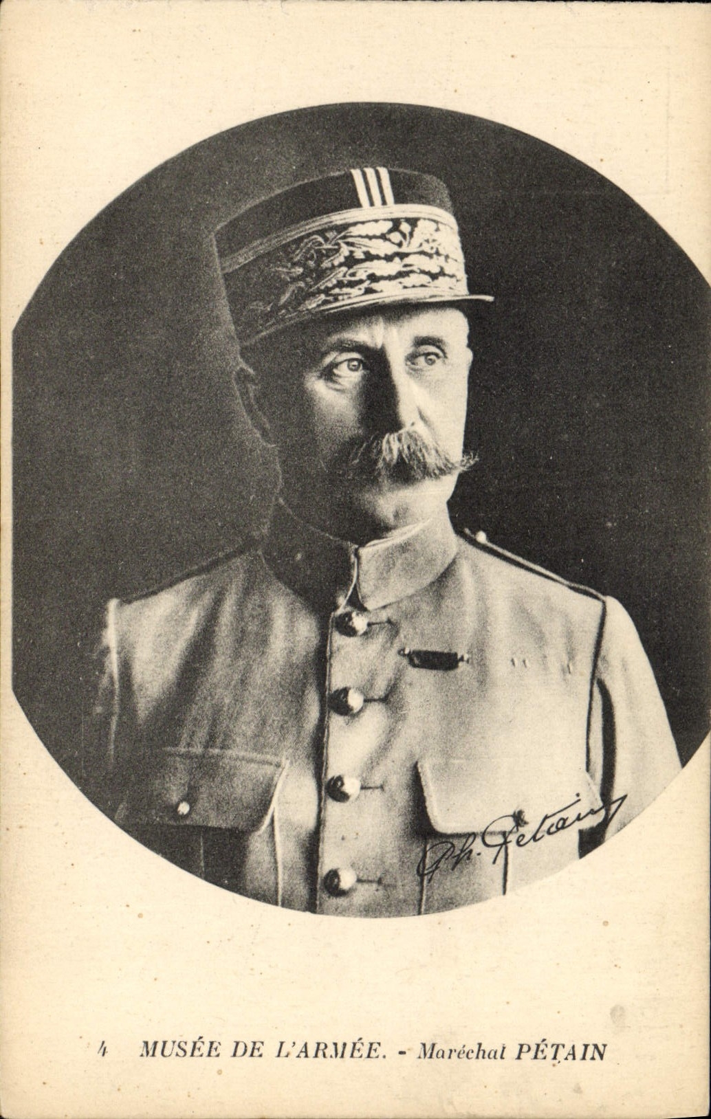Maréchal Pétain — Musée de l'Armée — Éditeur : Société des Amis du Musée de l'Armée