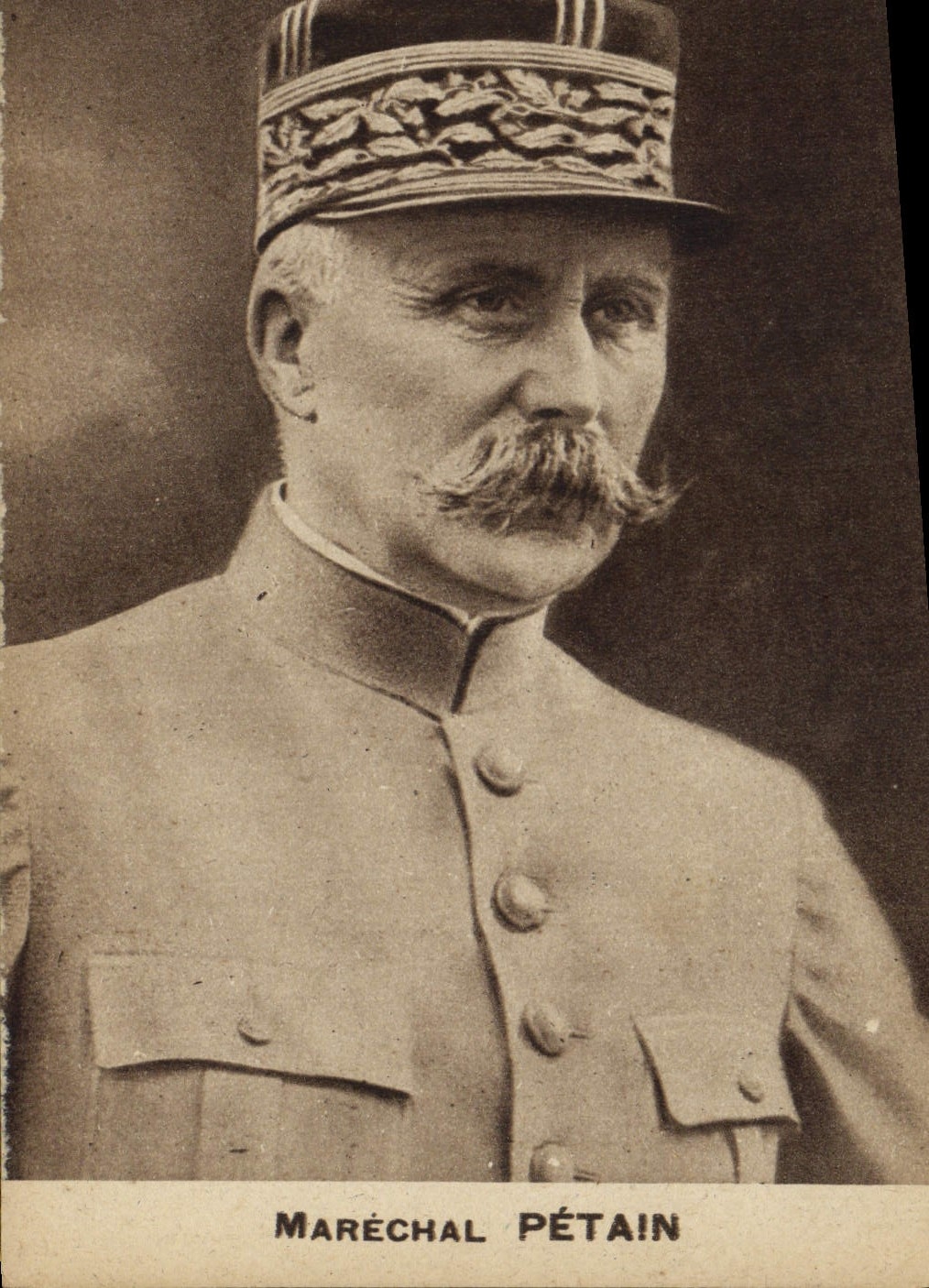 Maréchal Pétain — portrait militaire — Gravy, Imp. & Photogravure, Montrouge (Seine) / V.Le Paris