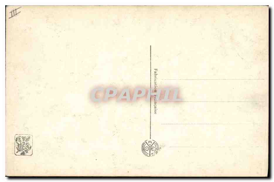 CPA Militaria Clemenceau Marechal Foch  — Verso