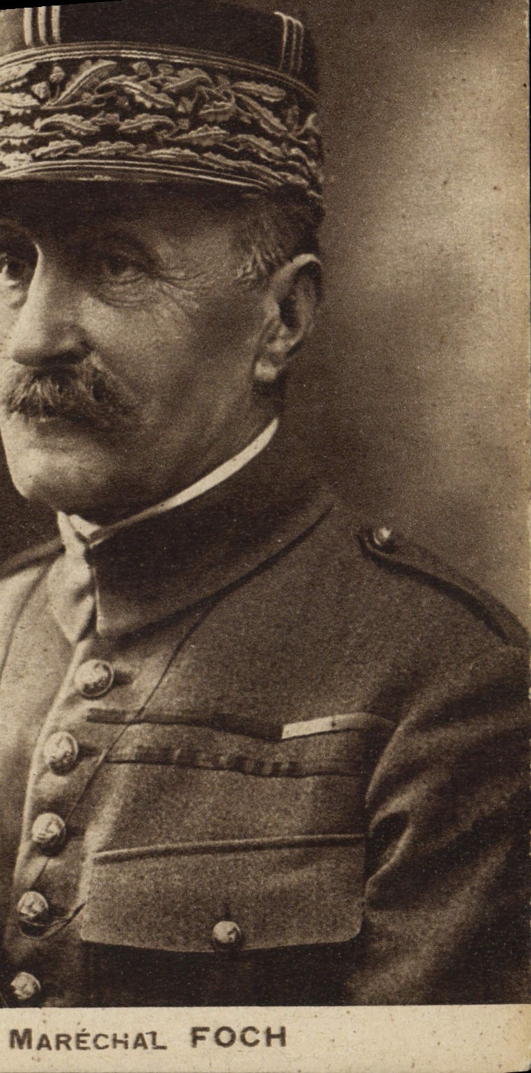 Maréchal Foch — portrait militaire — Grav. Imp. Platingravure, Nogent-sur-Seine (Seine)