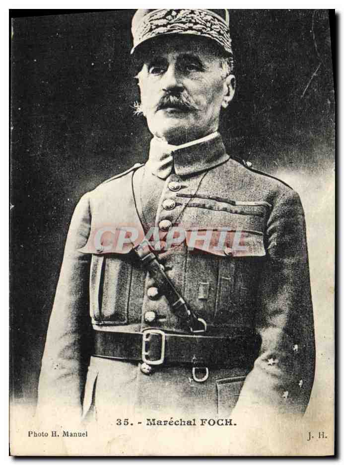 Maréchal Foch — Photo H. Manuel — n°35