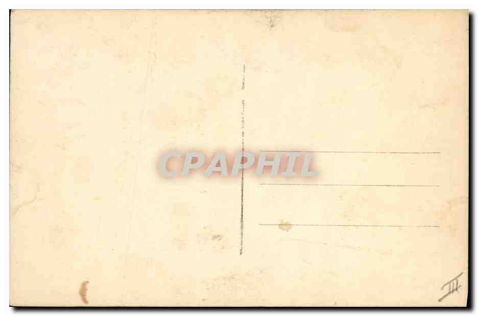 CPA Militaria Marechal Foch  — Verso