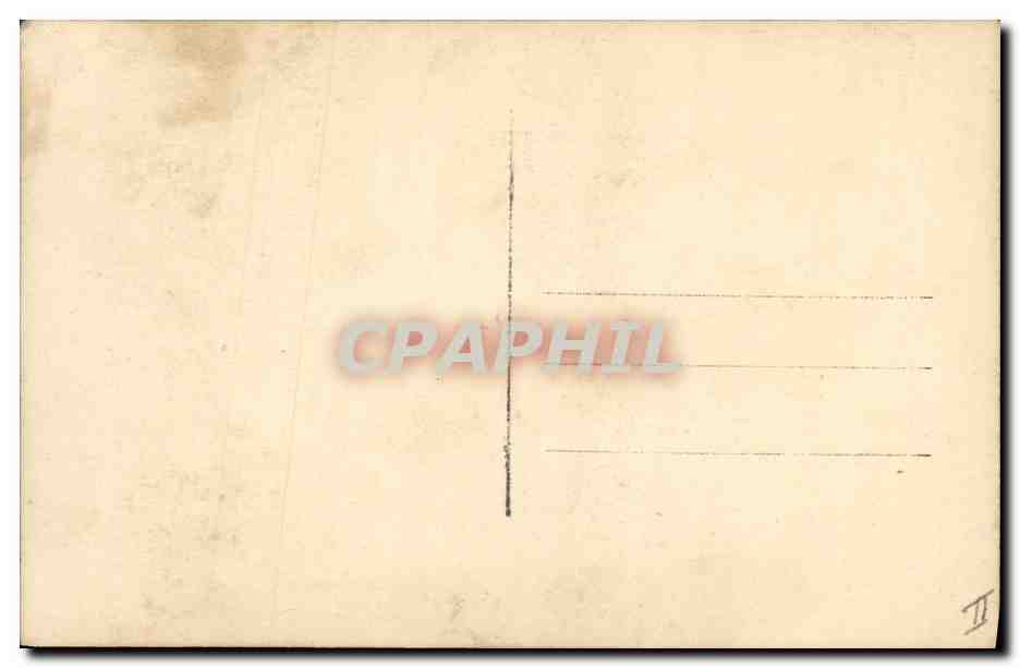 CPA Militaria Marechal Foch  — Verso