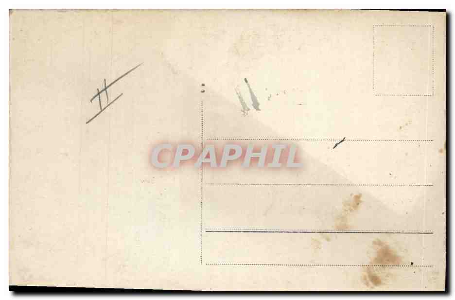CPA Militaria L'entree des soldats avec Marechal Foch le 25 novembre 1918  — Verso