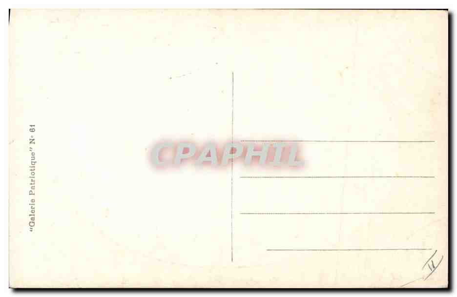 CPA Militaria Lache  — Rückseite