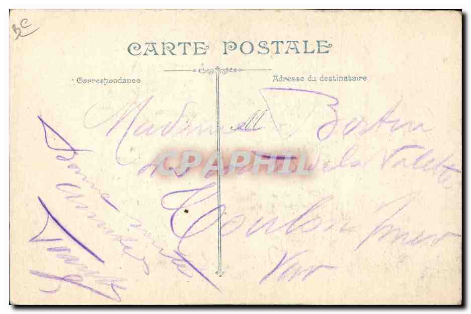 CPA Militaria La carte a payer Louvain Dinant Reims Senlis Arras  — Rückseite