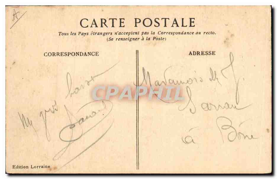 CPA Militaria 10 Novembre  — Rückseite