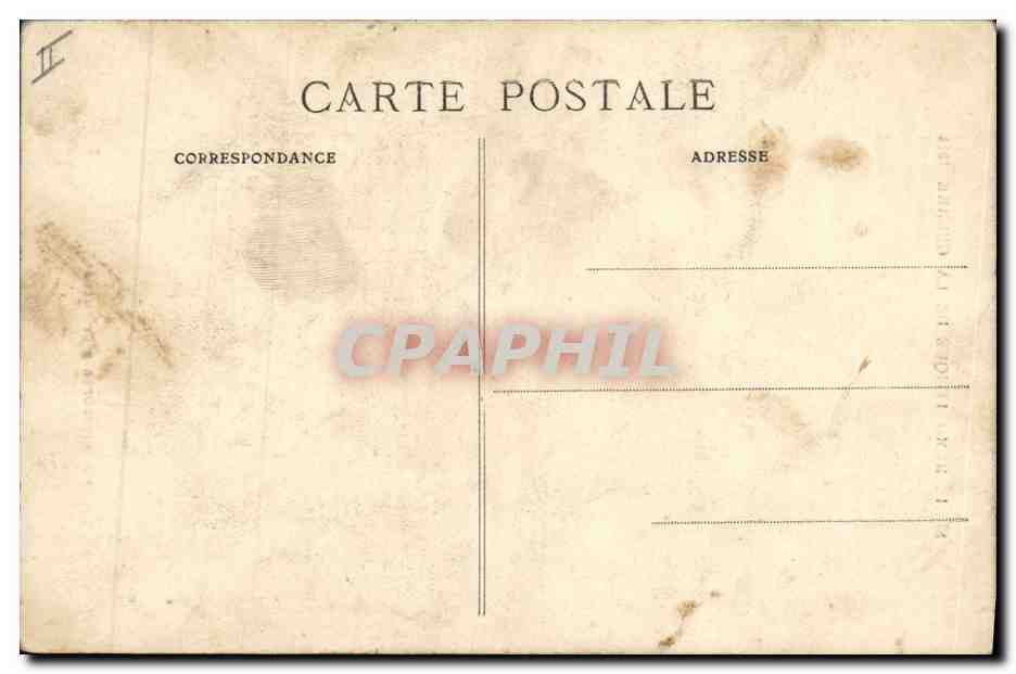 CPA Militaria Blessures glorieuses  — Rückseite