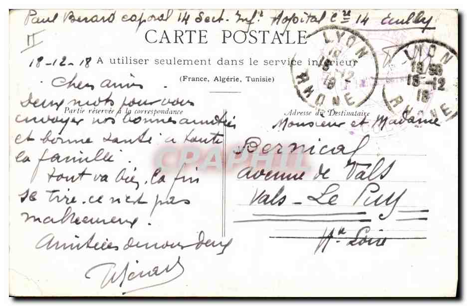 CPA Militaria Byrrh Prise d'une batterie allemande  — Rückseite