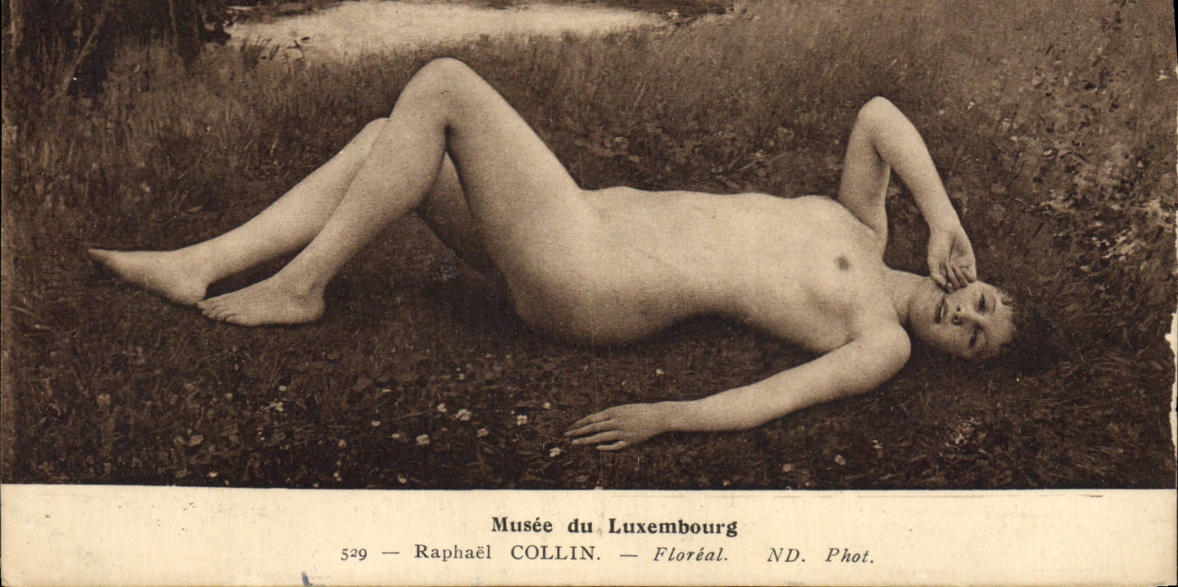 CPA Musee du Luxembourg Raphael Collin Floreal 