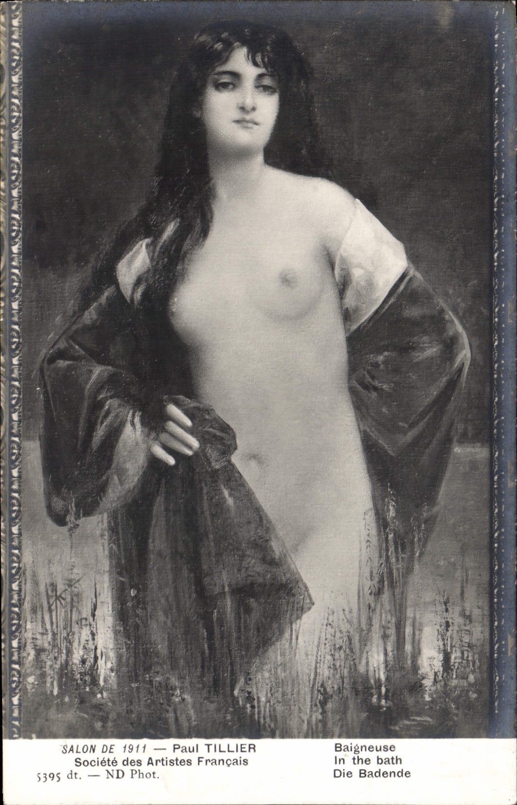 CPA Salon de 1911 Paul Tillier Baigneuse 