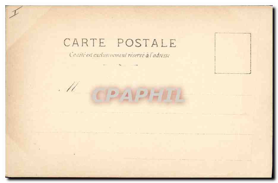 CPA Ribera Musee du Louvre  — Verso