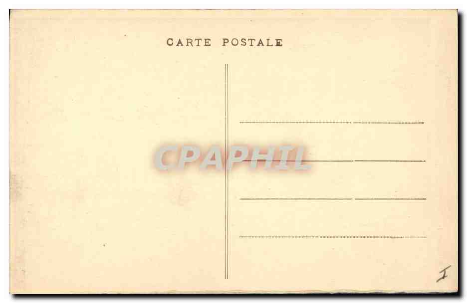 CPA Jules ADler Soir de Paris Chantereau Salon 1930  — Verso