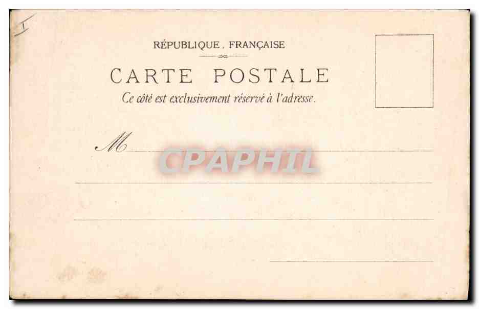 CPA L'Angelus  — Back