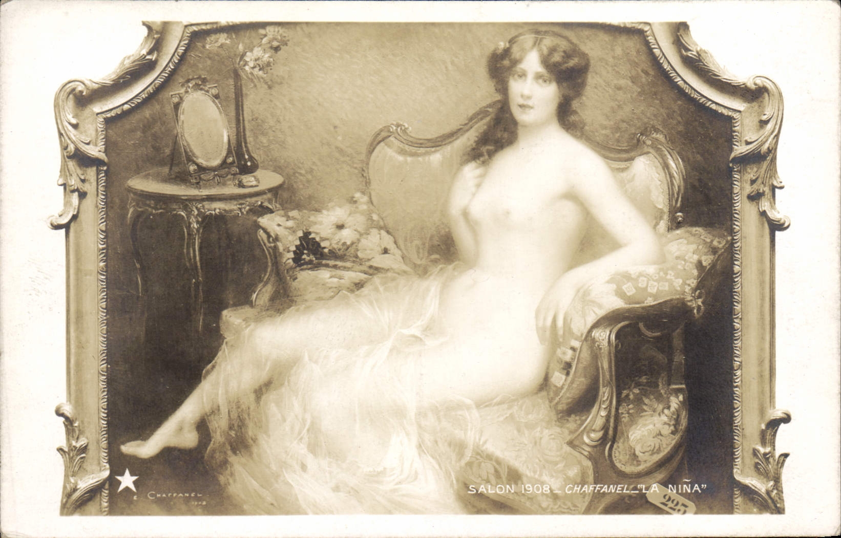 CPA Salon 1908 Chaffanel La Nina 