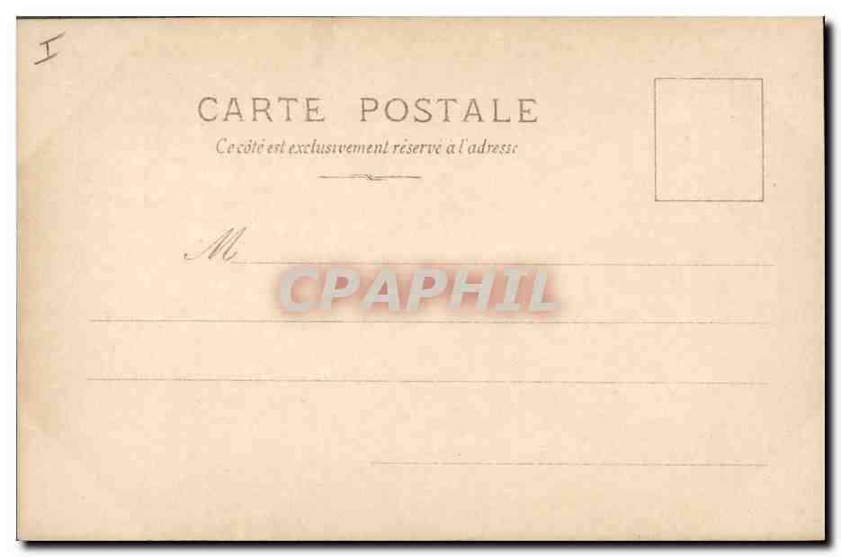 CPA Exposition 1902 Lauvernay Type de Vieux pecheur  — Verso