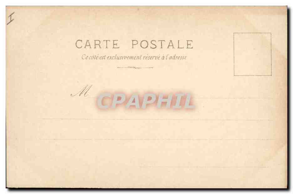 CPA Exposition 1902 Boye Le vieux berger  — Rückseite