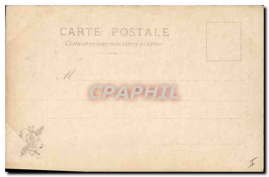 CPA Salon Gonyn de Lurieux Tete orientale 1902  — Verso