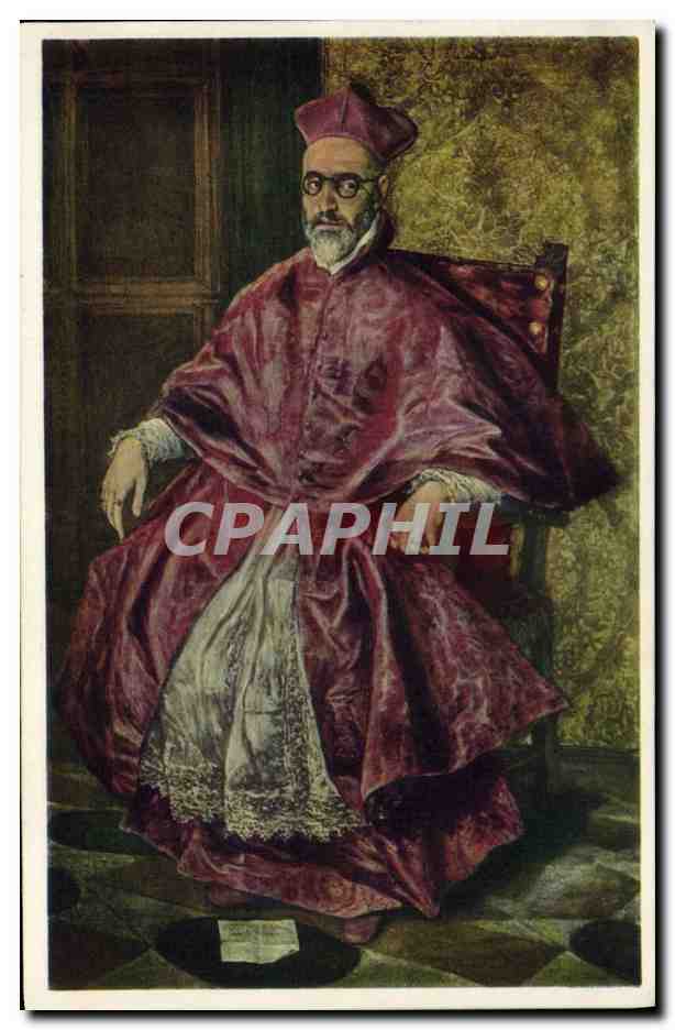 CPA El Greco Cardinal don Fernando Nino Guevara 