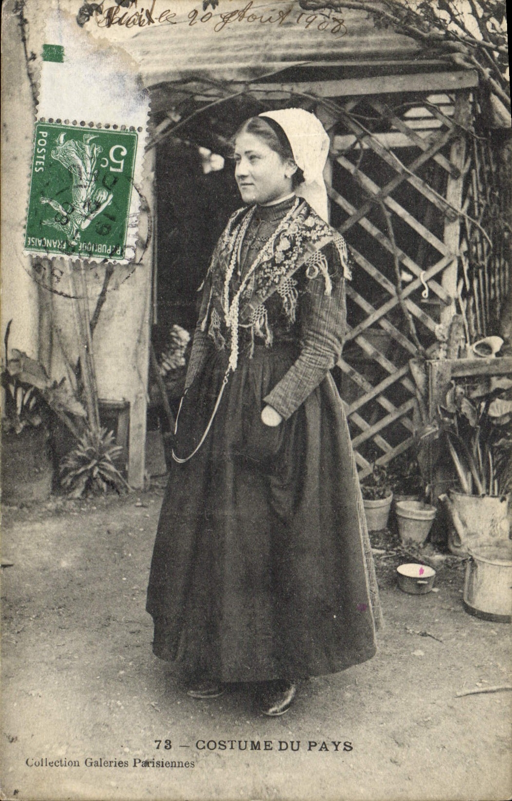 CPA Folklore Costume du pays 