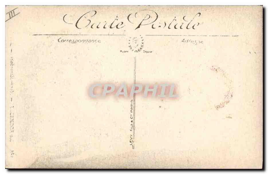 CPA Folklore La Rochelle Mariee Marandaise  — Verso