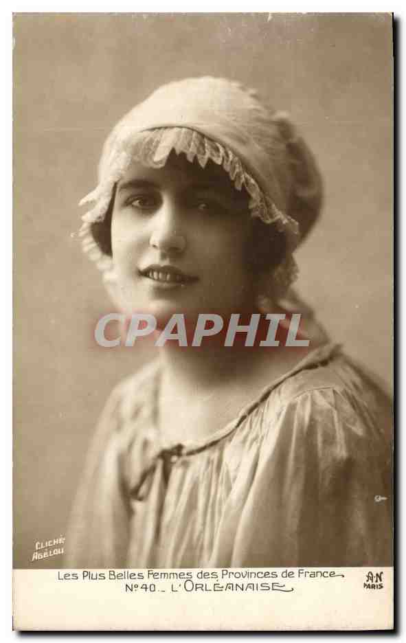 CPA Folklore L'Orleanaise Les plus belles femmes des Provinces de France 