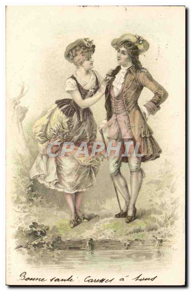 CPA Fantaisie Illustrateur Femme 