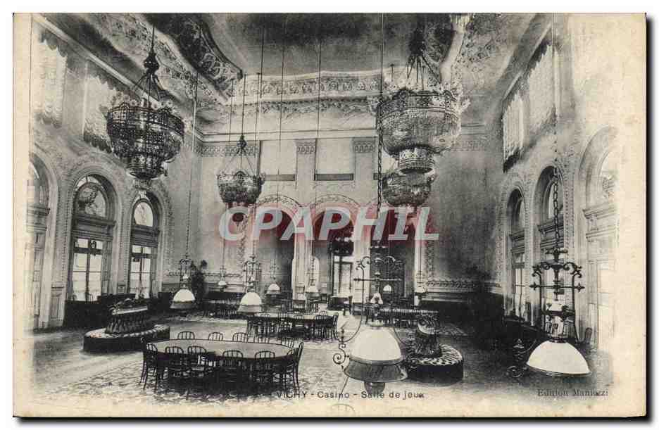 CPA Casino Vichy Salle de jeux 