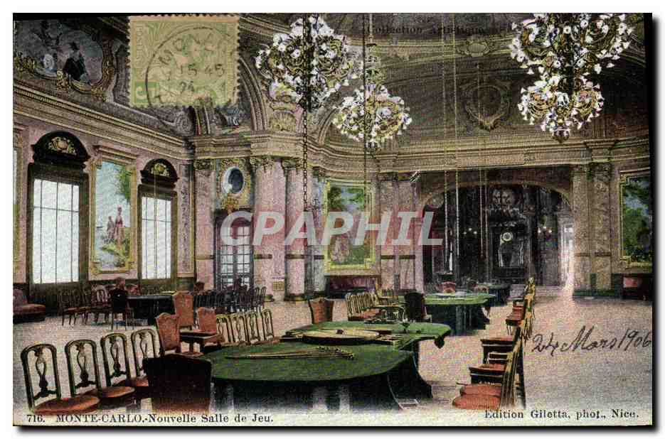 CPA Casino Monte Carlo Nouvelle salle de jeu 
