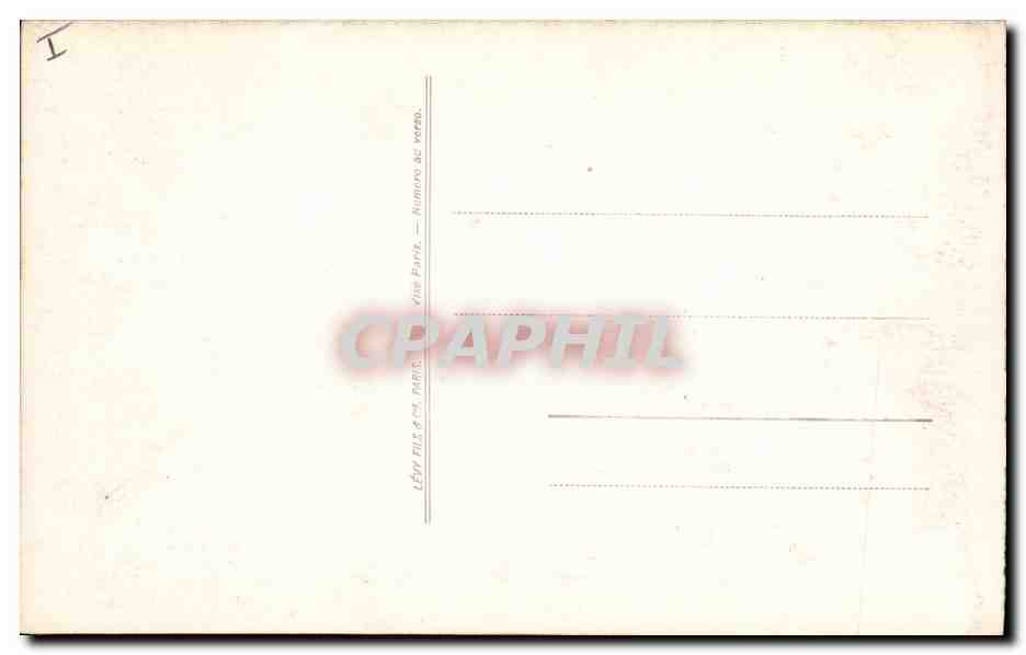 CPA Casino Monte Carlo Salle de 30 et 40  — Verso