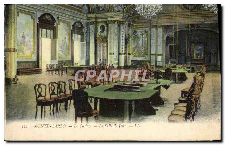 CPA Casino Monte Carlo Salle de jeux 