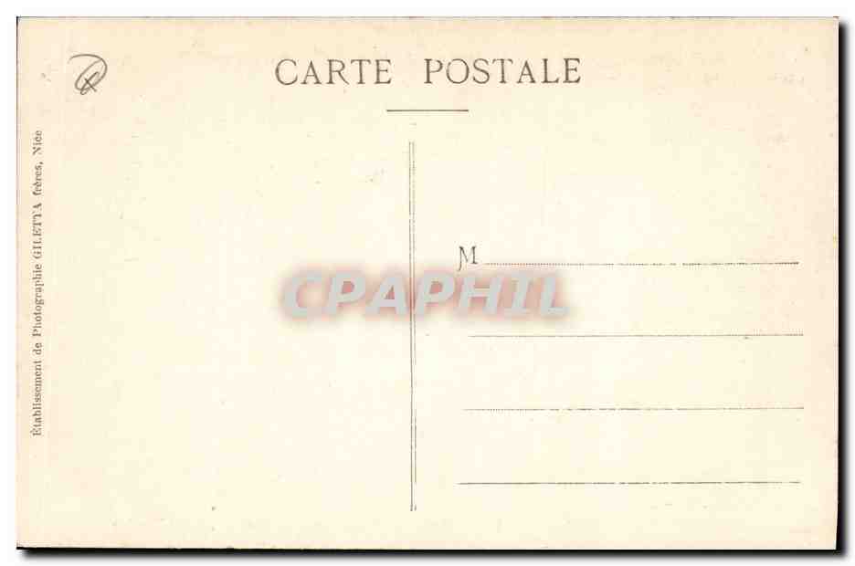CPA Casino Monte Carlo Salle Trente et Quarante  — Rückseite