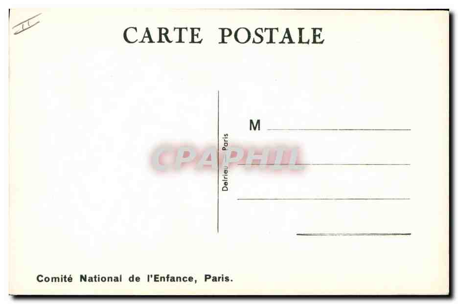 CPA Fantaisie Illustrateur Mallet Enfants Grandes vacances  — Rückseite