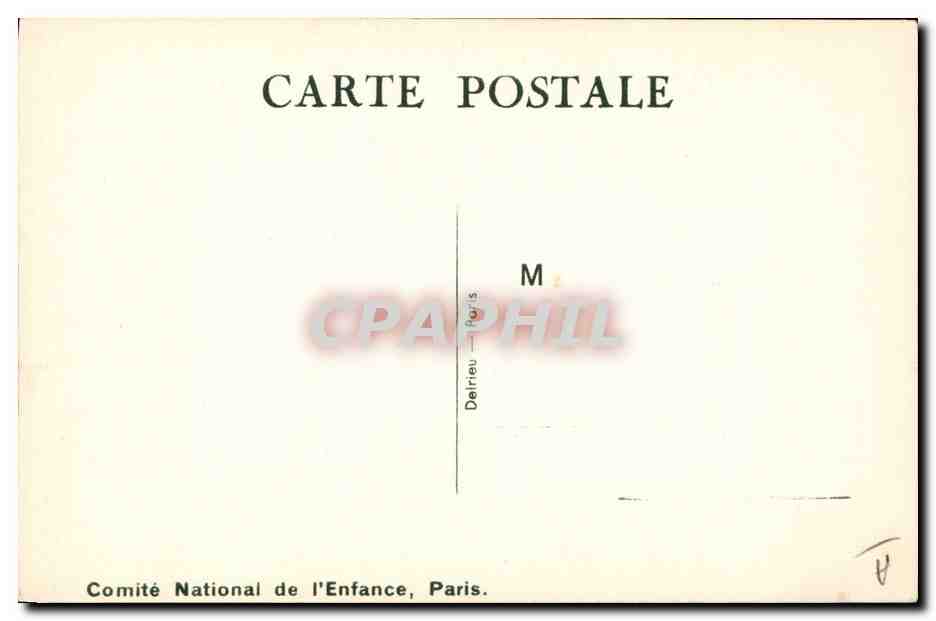 CPA Fantaisie Illustrateur Mallet Enfant Grandes vacances  — Rückseite