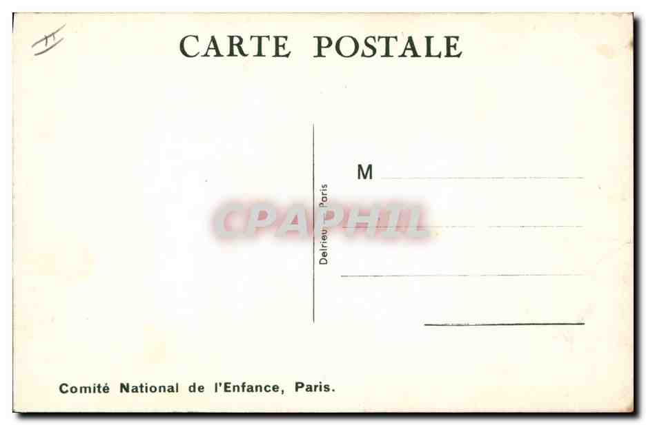 CPA Fantaisie Illustrateur Mallet Enfant Grandes vacances  — Rückseite