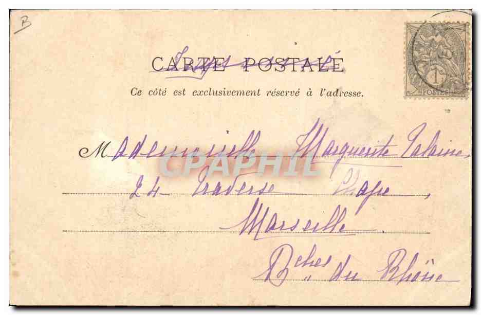 Groupes d'Éléphants de Barnum & Bailey en file indienne — Imp. Courmont Frères, Paris, N° 1 — Reverso