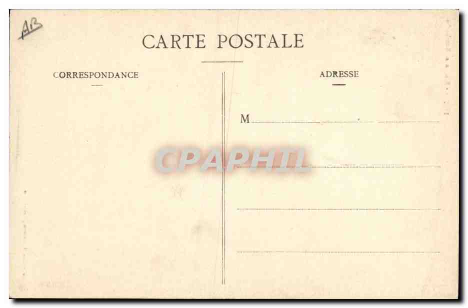 CPA Folklore Biniou et bombarde  — Verso