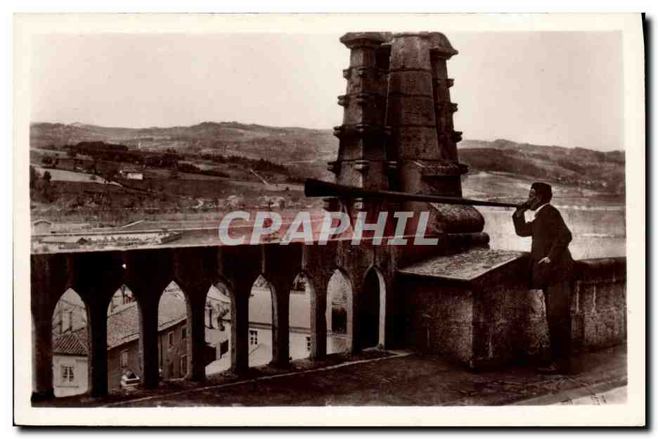 CPA Folklore Auvergne Ambert 