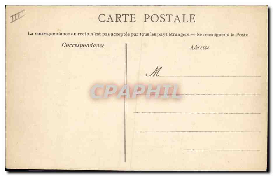 CPA Folklore Retour de concours  — Verso