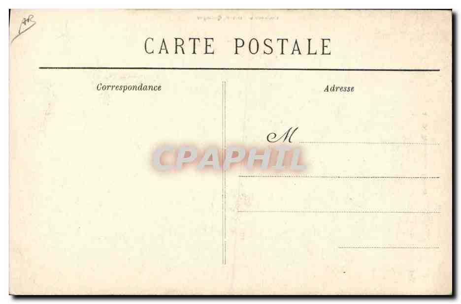 CPA Folklore Binious du Faouet  — Verso