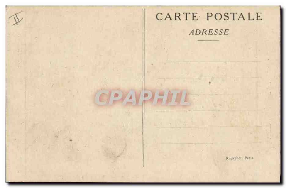 CPA Militaria Joffre  — Rückseite