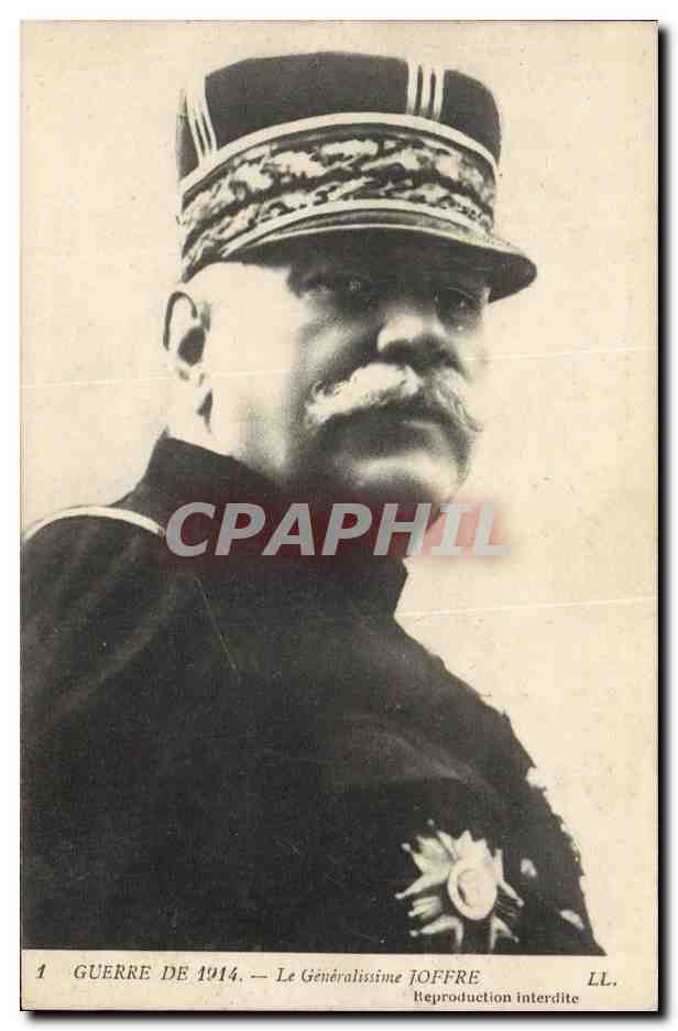 Guerre de 1914 — Le Généralissime Joffre — Éditeur LL.