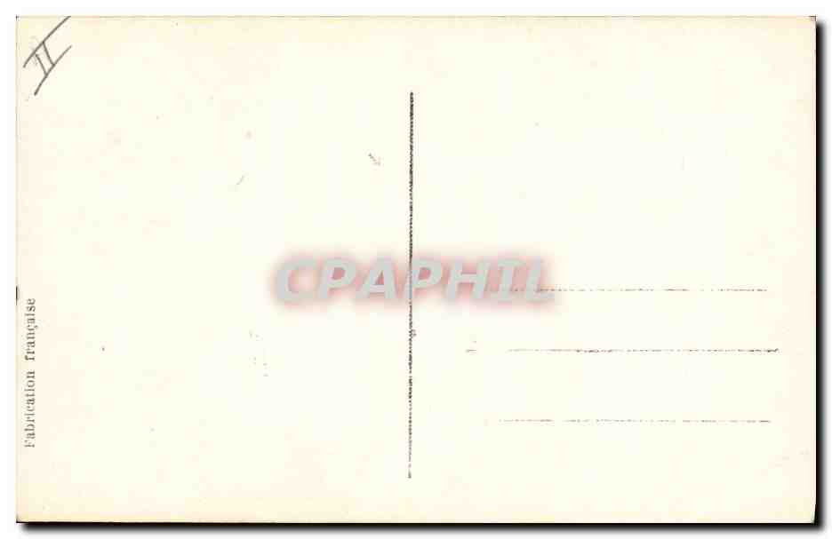 CPA Militaria General Joffre  — Rückseite