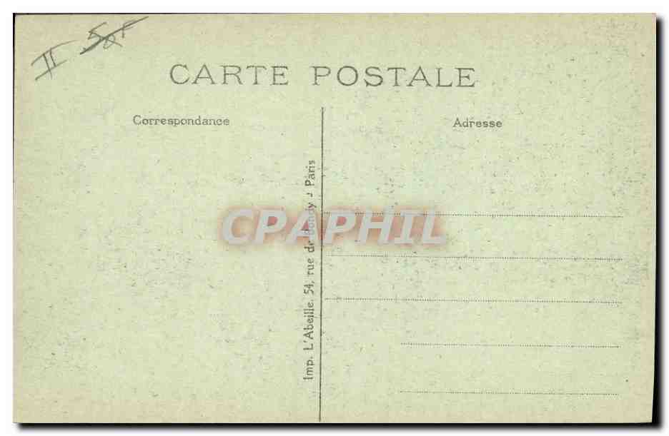 CPA Militaria Paris Fetes de la Victoire 14 juillet 1919 Les Marechaux Foch et Joffre devant le Cenotaphe  — Verso