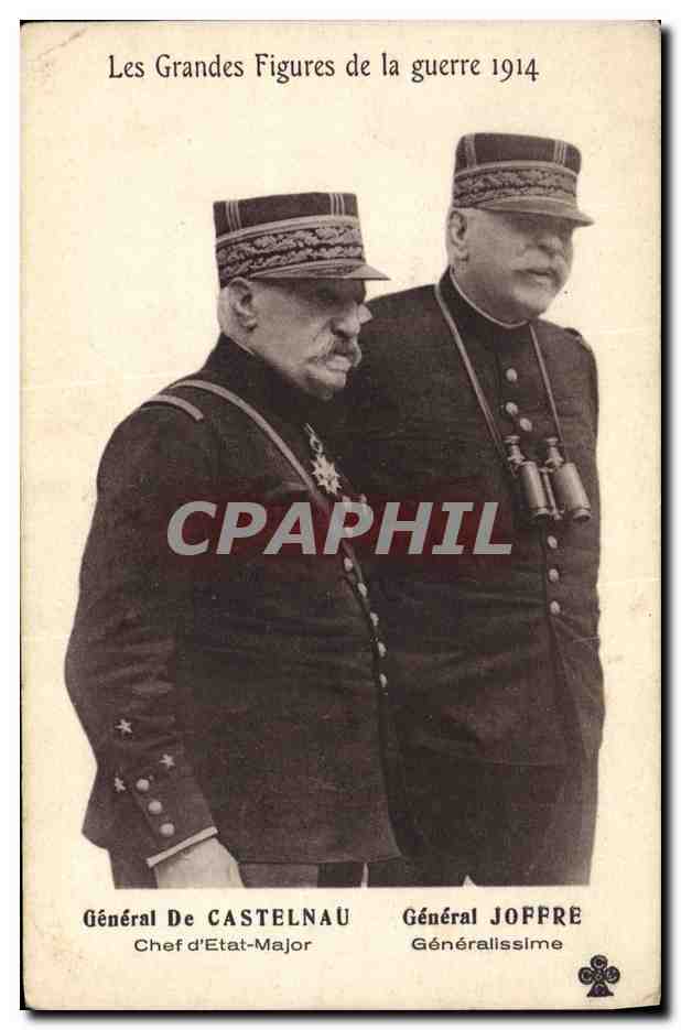 CPA Militaria General de Castelnau Joffre 