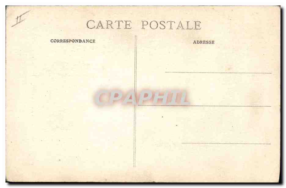 CPA Militaria General de Castelnau Joffre  — Rückseite