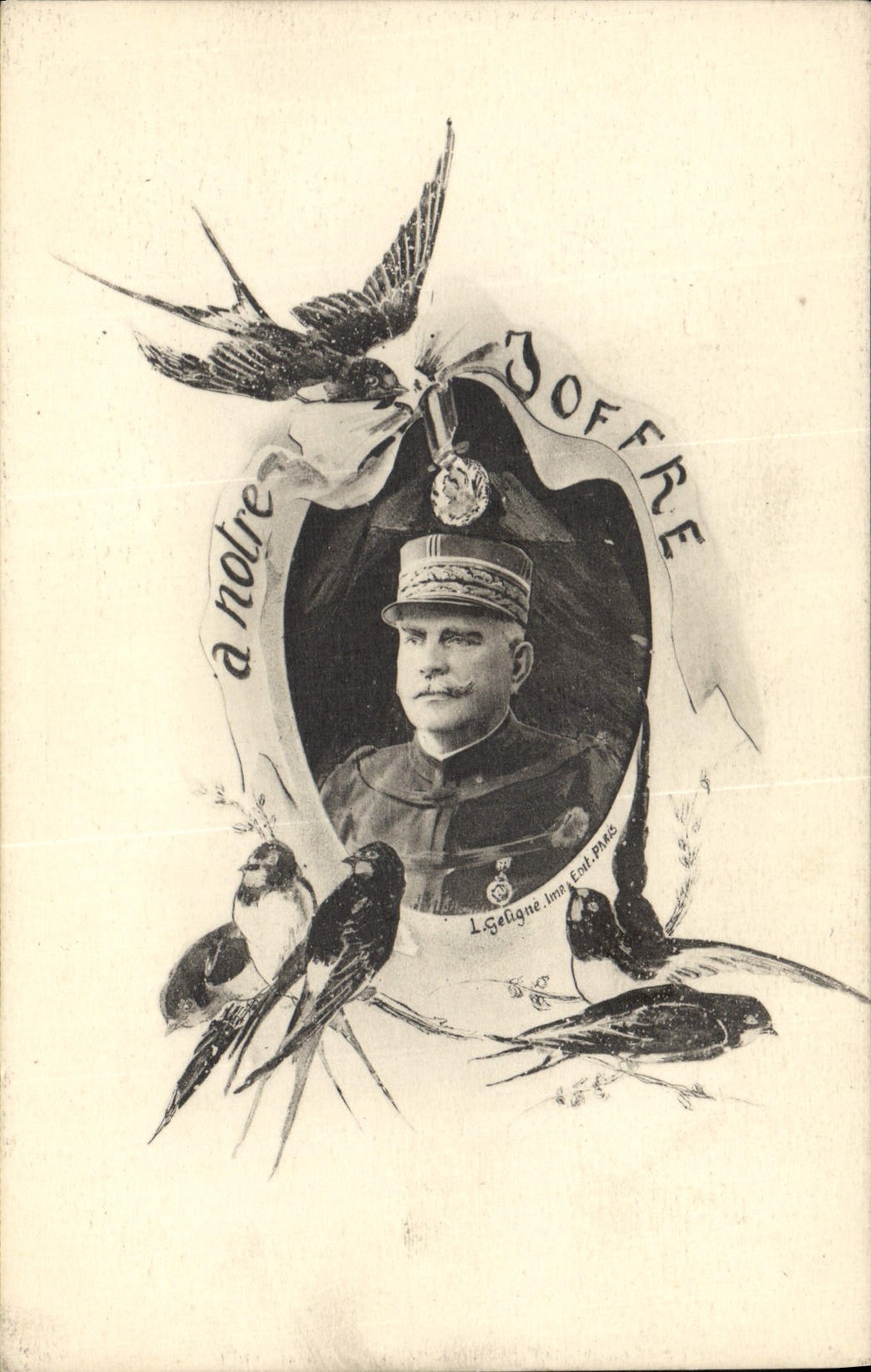 CPA Militaria General Joffre 