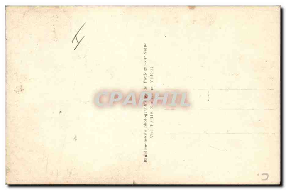 CPA Militaria Gloire a nos vainqueurs Clemenceau Foch Arc de Triomphe Paris  — Rückseite