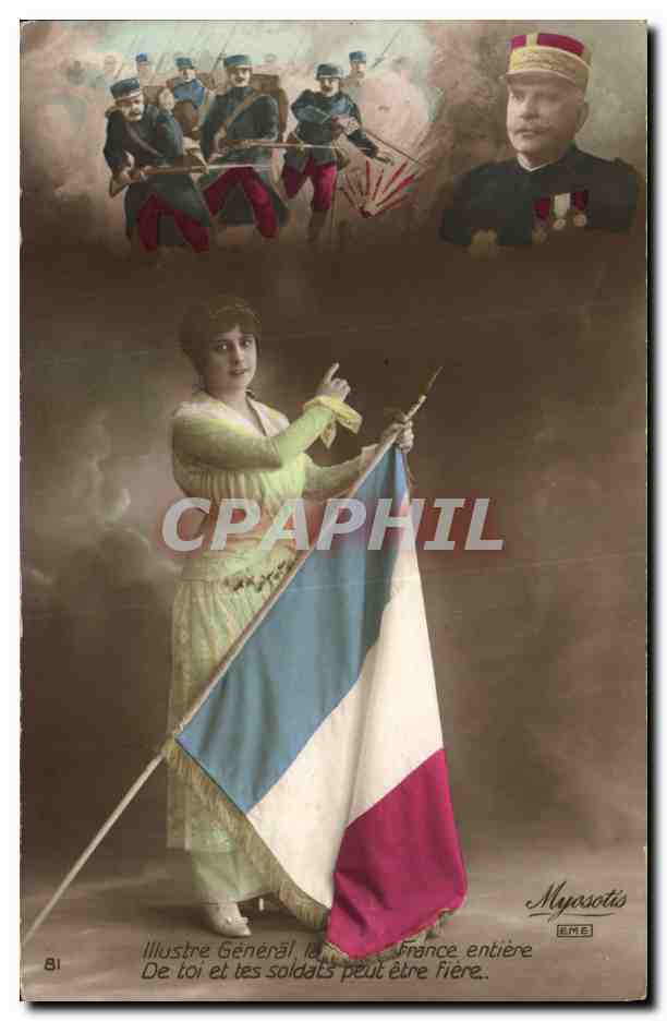 CPA Militaria General 