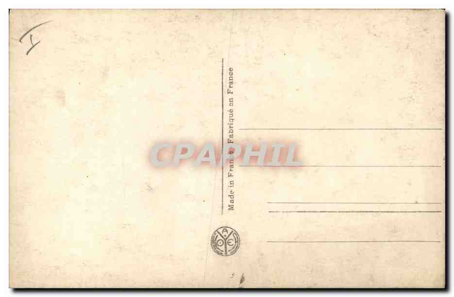 CPA Militaria Marechal Foch  — Verso
